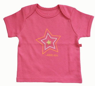 Babeez Solid Baby Girl's Round Neck T-Shirt Babeez Solid Baby Girl's Round Neck T-Shirt