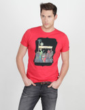 Basics Graphic Print Men's Round Neck T-Shirt