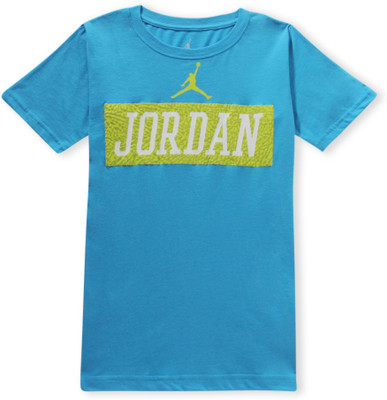 50% OFF on Jordan Graphic Print Boy's Round Neck T-Shirt