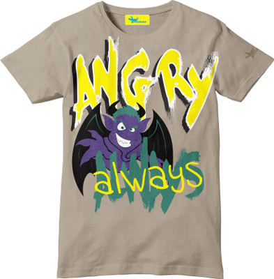 14% OFF on Grasshopr Graphic Print Baby Boy's Round Neck T-Shirt