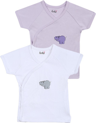 30% OFF on Lula Solid Baby Boy's V-neck T-Shirt