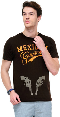 60% OFF on Yepme Graphic Print Men's Round Neck T-Shirt