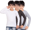 41% OFF on Dongli Solid Boy's Round Neck T-Shirt
