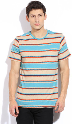 Jack & Jones Striped Men's Round Neck T-Shirt Jack & Jones Striped Men's Round Neck T-Shirt