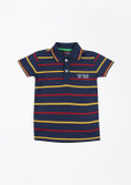 50% OFF on Status Quo Cubs Striped Boy's Polo T-Shirt