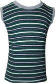 74% OFF on Tick Lish Striped Boy's Round Neck T-Shirt