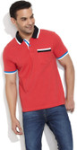 20% OFF on Slub Solid Men's Polo T-Shirt
