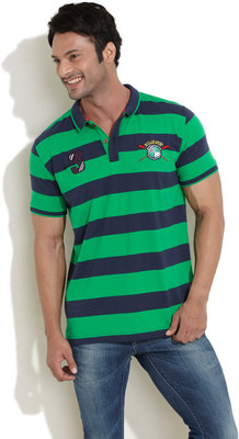 40% OFF on Scullers Striped Men's Polo T-Shirt