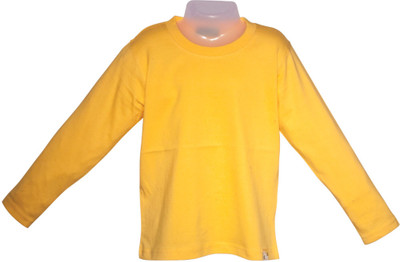 Me N Moms Solid Boy's Round Neck T-Shirt