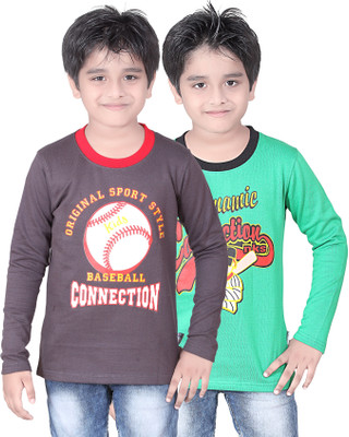40% OFF on Dongli Printed Boy's Round Neck T-Shirt