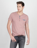 Basics Solid Men's Henley T-Shirt Basics Solid Men's Henley T-Shirt