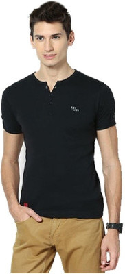 27% OFF on Riverstone Solid Men's Henley T-Shirt 27% OFF on Riverstone Solid Men's Henley T-Shirt