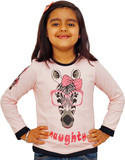 50% OFF on Naughty Ninos Animal Print Girl's Round Neck T-Shirt 50% OFF on Naughty Ninos Animal Print Girl's Round Neck T-Shirt