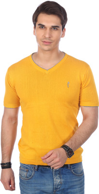 Stride Solid Men's V-neck T-Shirt Stride Solid Men's V-neck T-Shirt