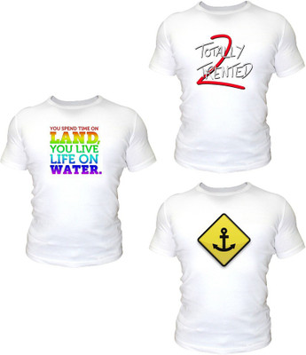 54% OFF on Nut Khut Printed Boy's Round Neck T-Shirt