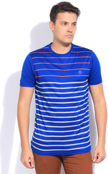 Proline Striped Men's Round Neck T-Shirt