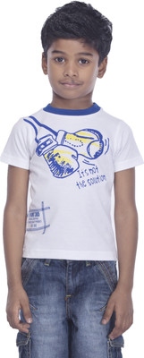 40% OFF on Sera Graphic Print Boy's Round Neck T-Shirt