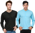 71% OFF on TSX Solid Men's Henley T-Shirt Pack of 2 71% OFF on TSX Solid Men's Henley T-Shirt Pack of 2