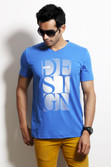 Design Classics Printed Men's V-neck T-Shirt