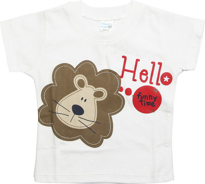 43% OFF on Cheeky Duck Graphic Print Baby Boy's Round Neck T-Shirt