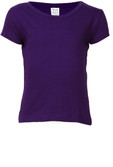 Gkidz Solid Girl's Round Neck T-Shirt Gkidz Solid Girl's Round Neck T-Shirt