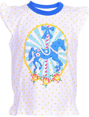 50% OFF on Ello Animal Print Girl's Round Neck T-Shirt 50% OFF on Ello Animal Print Girl's Round Neck T-Shirt