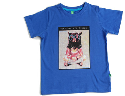 BonOrganik Solid Boy's Round Neck T-Shirt BonOrganik Solid Boy's Round Neck T-Shirt