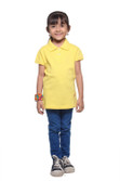 50% OFF on STOP by Shoppers Stop Solid Girl's Polo Neck T-Shirt