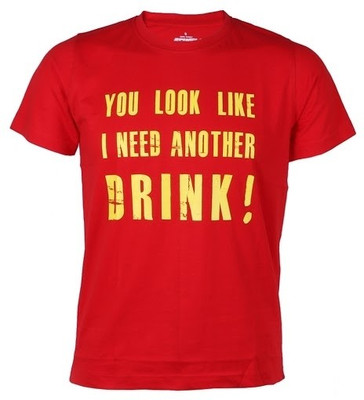 15% OFF on Swash Culture Printed Men's Round Neck T-Shirt