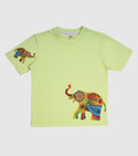 Rangrage Self Design Girl's Round Neck T-Shirt Rangrage Self Design Girl's Round Neck T-Shirt