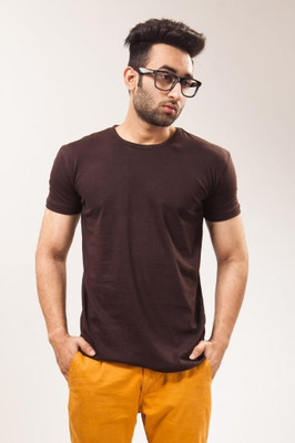 40% OFF on Unisopent Designs Solid Men's Round Neck T-Shirt