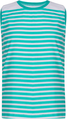 Slub Junior By INMARK Striped Boy's Round Neck T-Shirt
