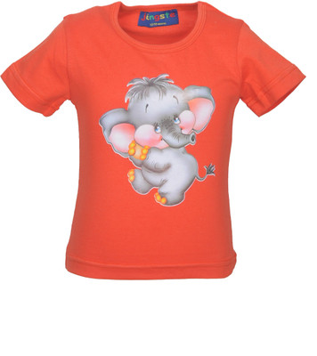 49% OFF on Jungste Animal Print Baby Boy's Round Neck T-Shirt
