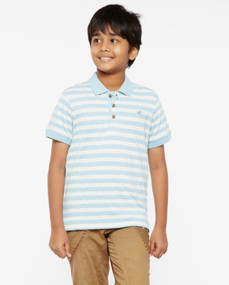 50% OFF on Do U Speak Green Striped Boy's Polo T-Shirt 50% OFF on Do U Speak Green Striped Boy's Polo T-Shirt