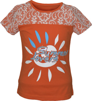 Cool Quotient Graphic Print Baby Girl's Round Neck T-Shirt Cool Quotient Graphic Print Baby Girl's Round Neck T-Shirt