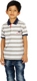 64% OFF on Shaun Striped Boy's Polo Neck T-Shirt 64% OFF on Shaun Striped Boy's Polo Neck T-Shirt