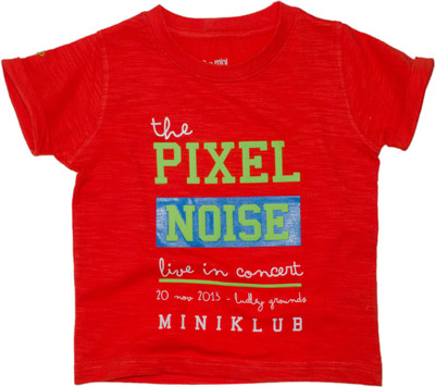 60% OFF on FS Mini Klub Printed Baby Boy's Round Neck T-Shirt