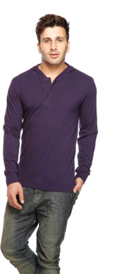 45% OFF on Gritstones Solid Men's Hooded T-Shirt 45% OFF on Gritstones Solid Men's Hooded T-Shirt