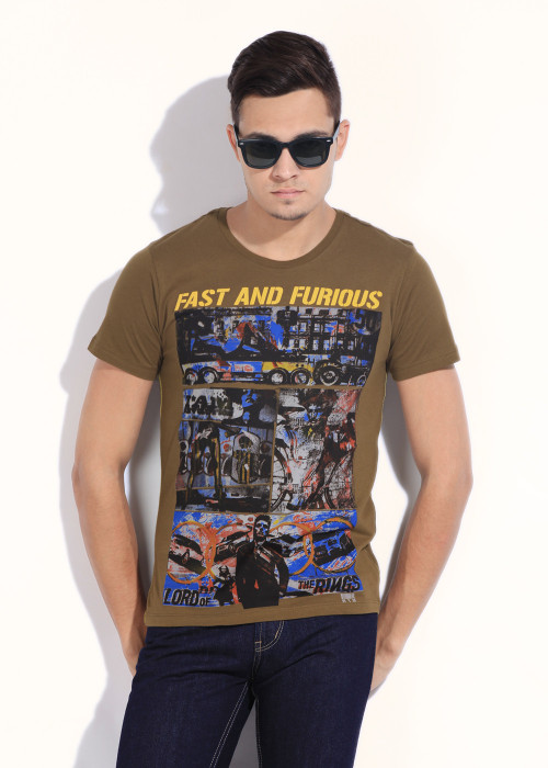 Wear Your Mind Printed Men's Round Neck T-Shirt - TSHDYHGX3ZSUHZDW