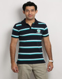 Sting Striped Men's Polo T-Shirt Sting Striped Men's Polo T-Shirt