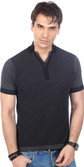 Stride Solid Men's Fashion Neck T-Shirt