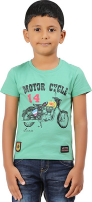 Ventra Printed Boy's Round Neck T-Shirt