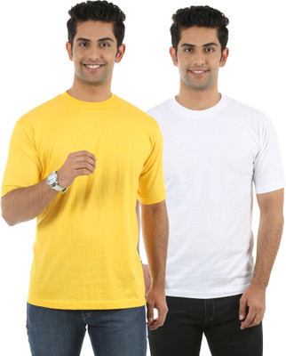 Fidato Solid Men's Round Neck T-Shirt Fidato Solid Men's Round Neck T-Shirt