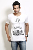 Design Classics Printed Men's V-neck T-Shirt