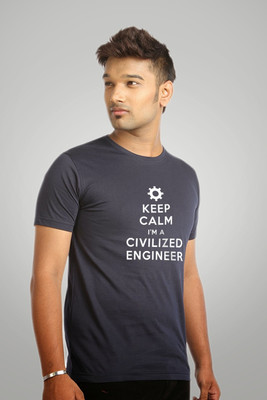 46% OFF on Campus Sutra Printed Men's Round Neck T-Shirt