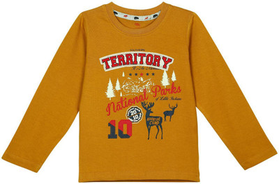 25% OFF on Oye Printed Boy's Round Neck T-Shirt