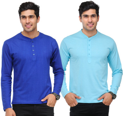 66% OFF on TSX Solid Men's Henley T-Shirt 66% OFF on TSX Solid Men's Henley T-Shirt