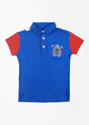 50% OFF on Status Quo Cubs Solid Boy's Polo T-Shirt