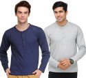 66% OFF on TSX Solid Men's Henley T-Shirt 66% OFF on TSX Solid Men's Henley T-Shirt