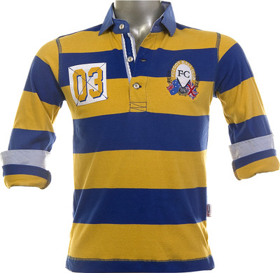 25% OFF on Fingerchips Striped Boy's Polo T-Shirt